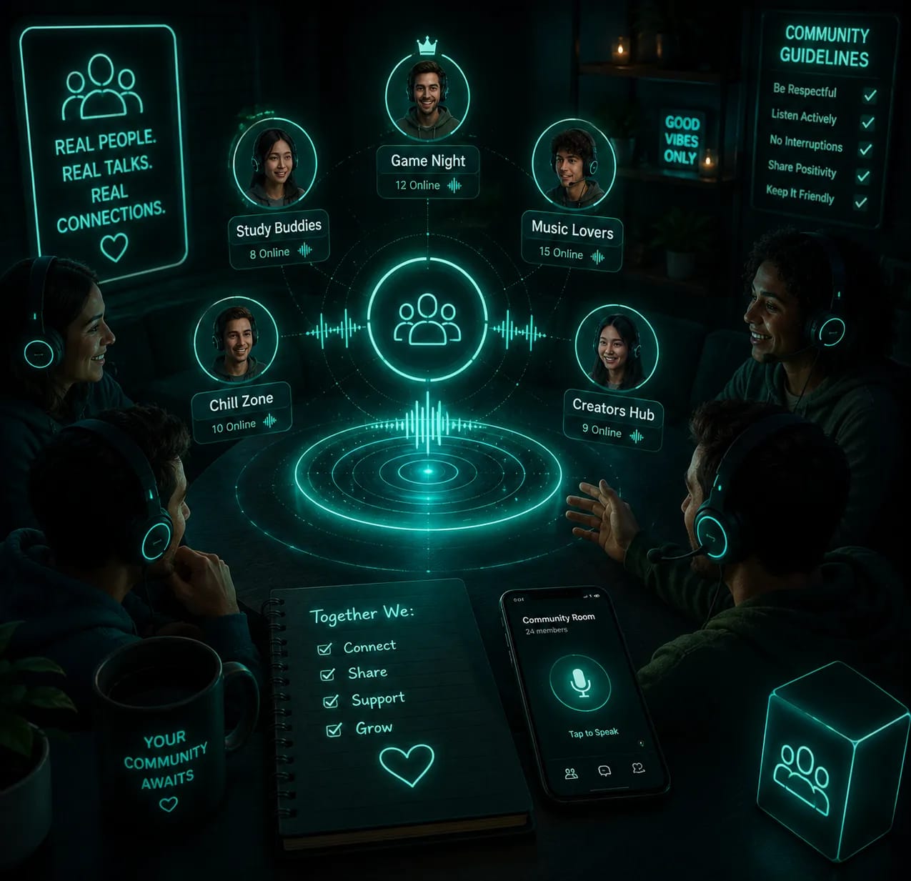 WhumbleZone multiplayer game room with party games in the browser