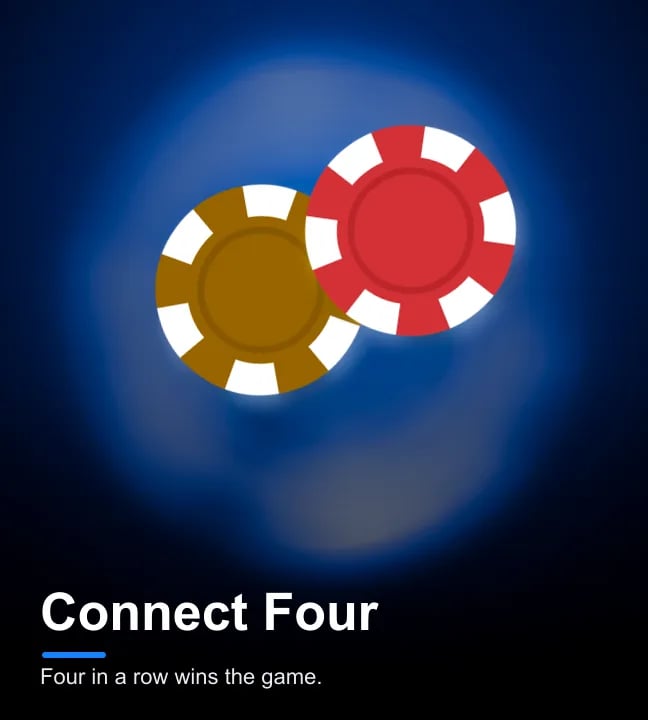 Connect Four online multiplayer game in WhumbleZone